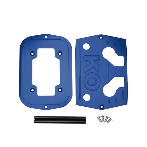Aluminum hold down - hold, battery
